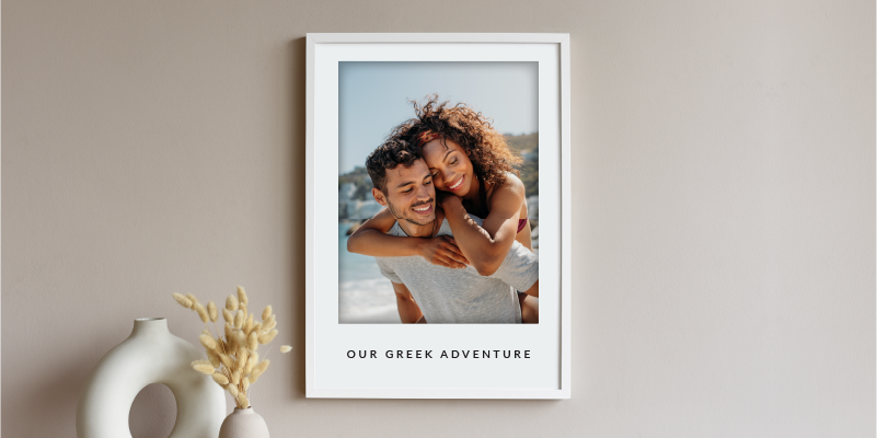framed photo wall art